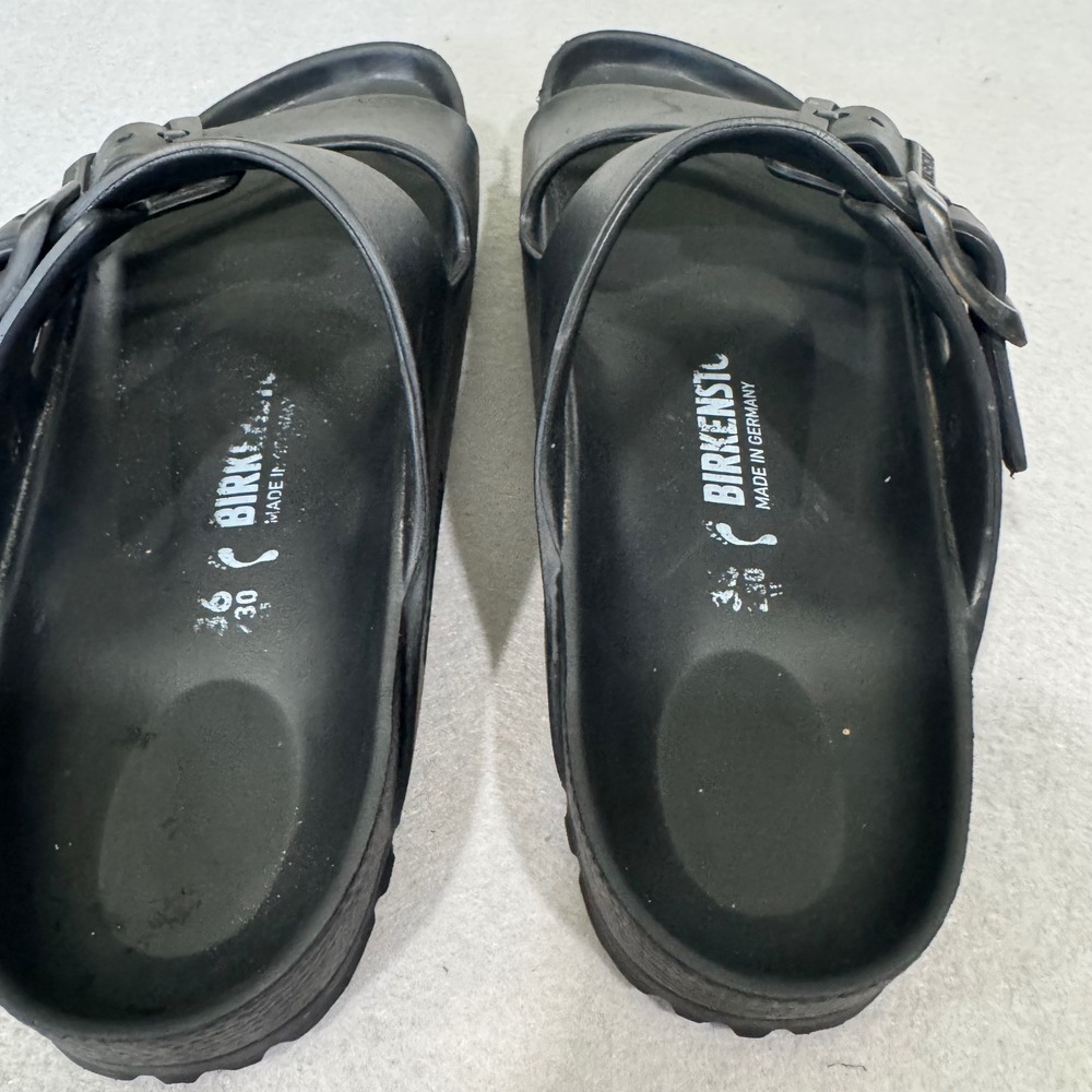Birkenstock Arizona Essentials EVA Sandals Womens 36 Black Waterproof Slides - Picture 6 of 9